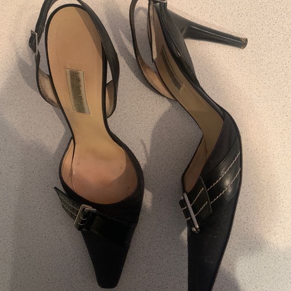 LINDSAY PERRY Size 8.5 Black Pumps - Picture 2 of 4